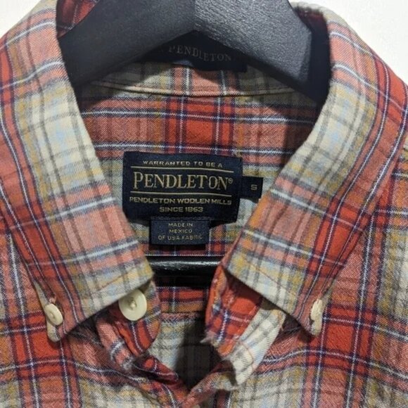 Pendleton | Sir Pendleton plaid wool button down shirt - Picture 3 of 7